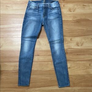 7 For All Mankind Blue Women's Skinny Jeans